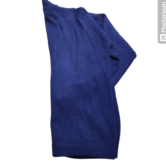 Vintage 1950s Orlon Wool Letter Sweater - Navy with Red Letter‎ G (Size XL) - Picture 3 of 6